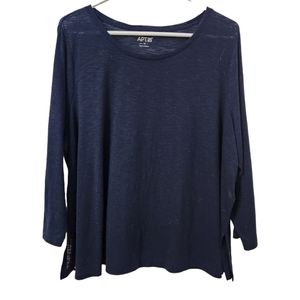 Long Sleeve ATP.9 Navy Blue T-shirt